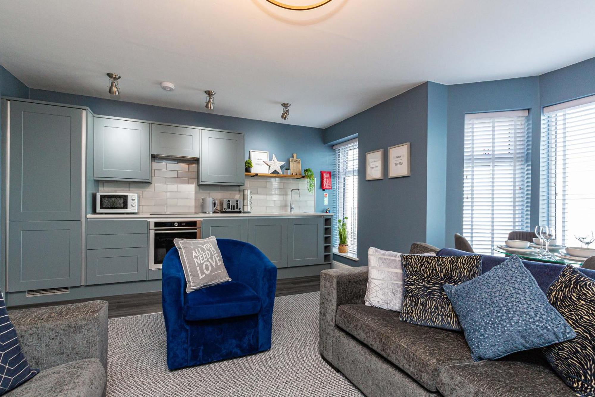 Seafront Apartment - Sleeps 6 - Gateway To The Lake District - Brand New Morecambe Zewnętrze zdjęcie