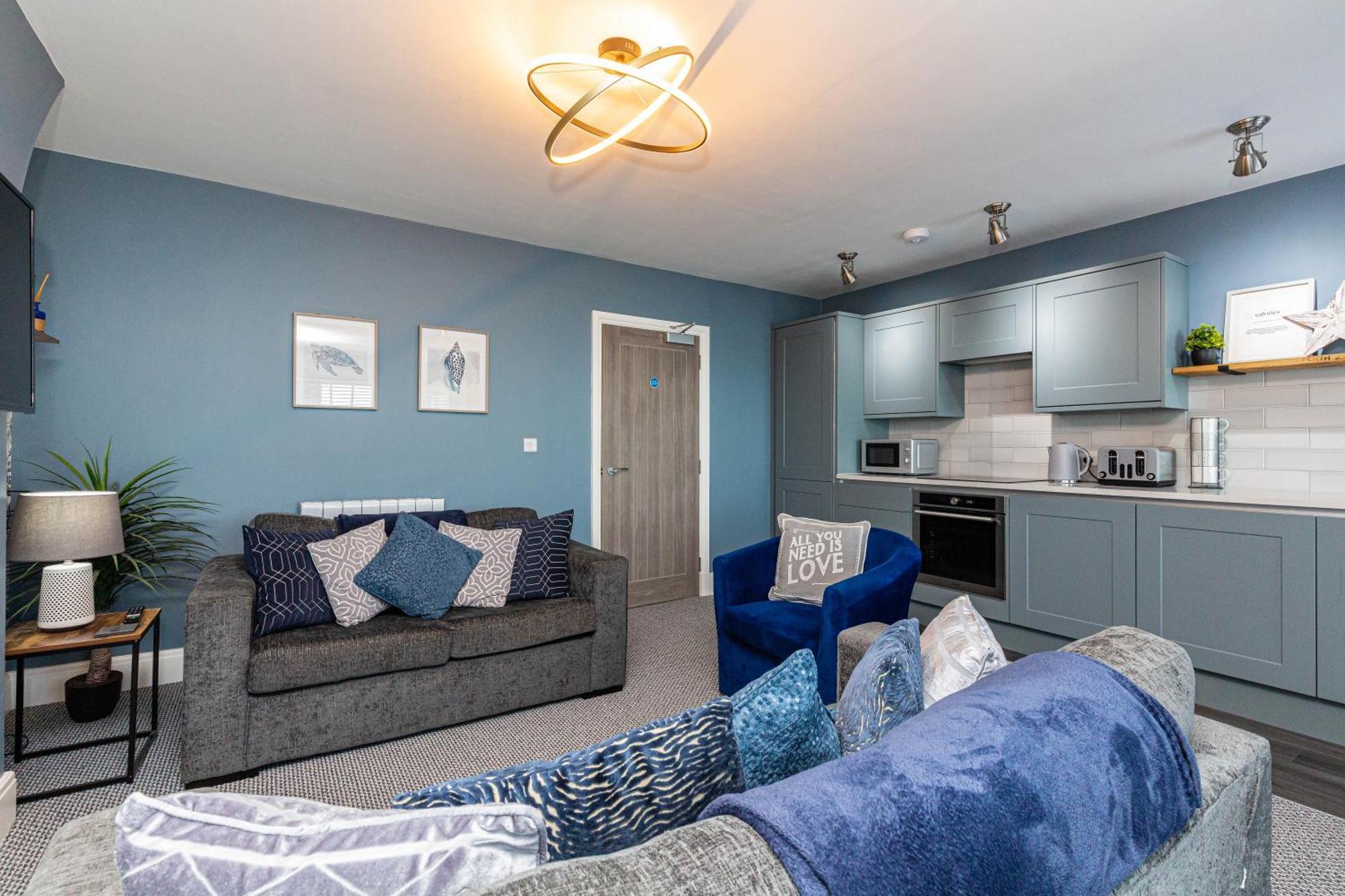 Seafront Apartment - Sleeps 6 - Gateway To The Lake District - Brand New Morecambe Zewnętrze zdjęcie